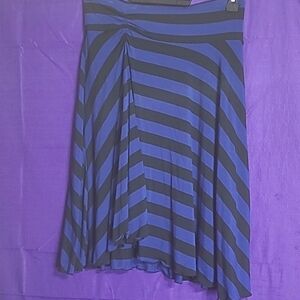 Dark Blue and black skirt